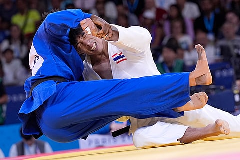 Men's 73 kg elimination round Judo competition